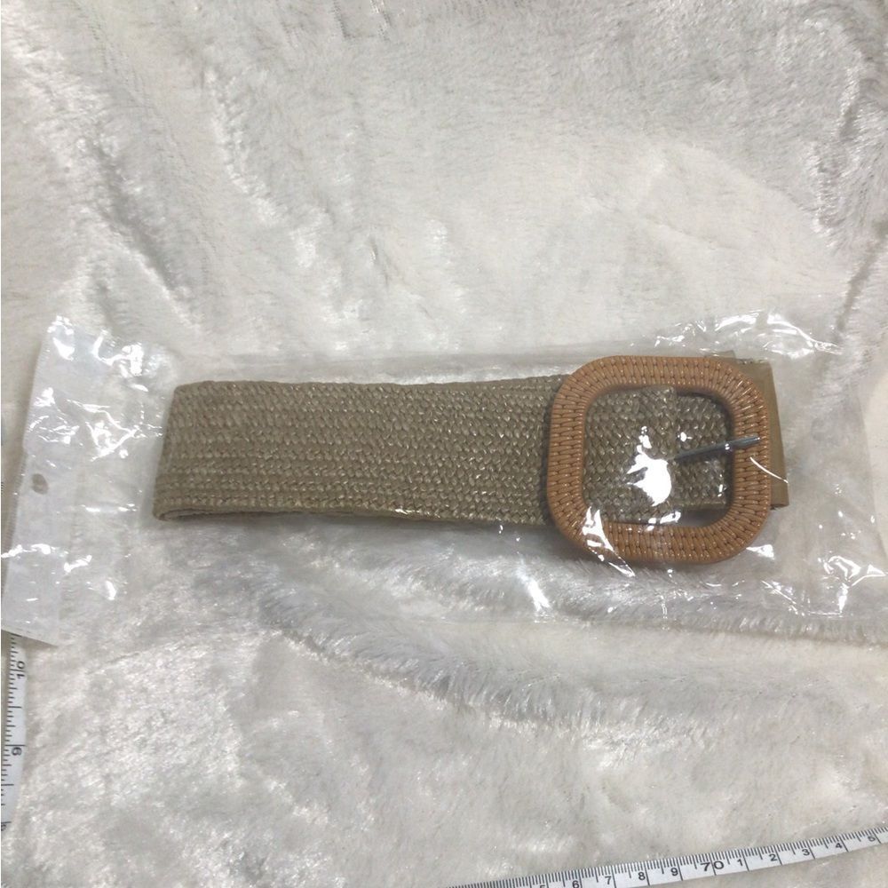 Set of two women’s boho belts in neutral colors NWT - Picture 2 of 6